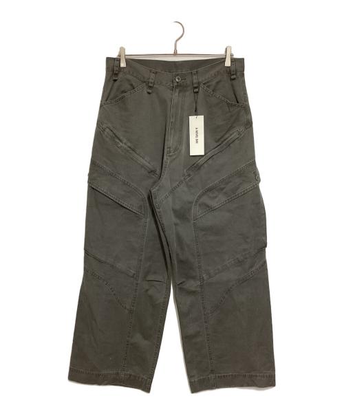 A NOVEL DAY（ア ノーベル デイ）A NOVEL DAY (ア ノーベル デイ) DOUBLE DYE CHINO PT グレー サイズ:3の古着・服飾アイテム