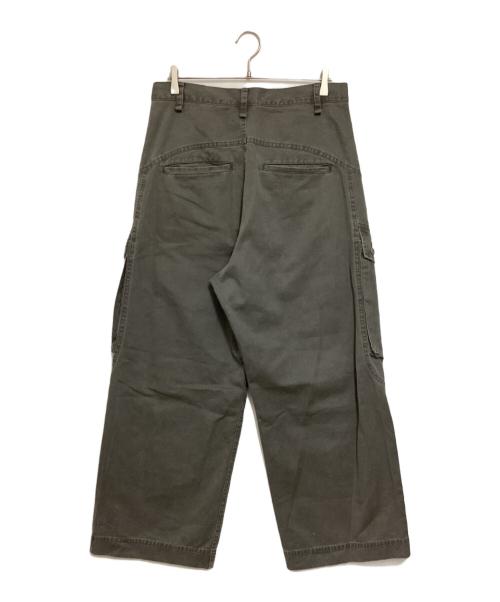 A NOVEL DAY（ア ノーベル デイ）A NOVEL DAY (ア ノーベル デイ) DOUBLE DYE CHINO PT グレー サイズ:3の古着・服飾アイテム