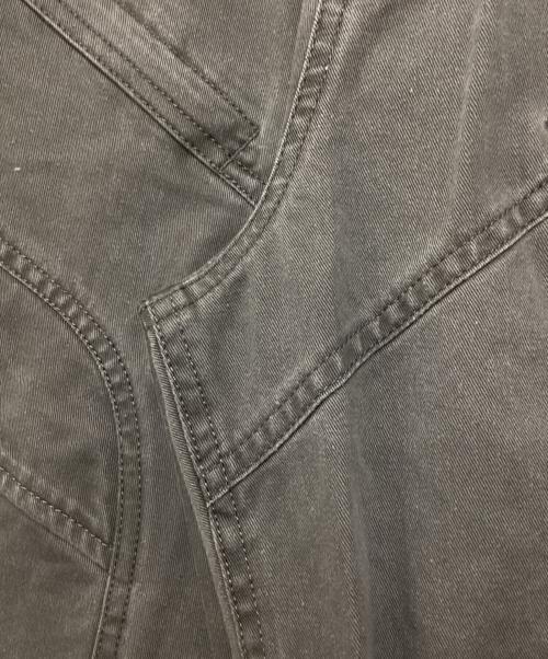 A NOVEL DAY（ア ノーベル デイ）A NOVEL DAY (ア ノーベル デイ) DOUBLE DYE CHINO PT グレー サイズ:3の古着・服飾アイテム