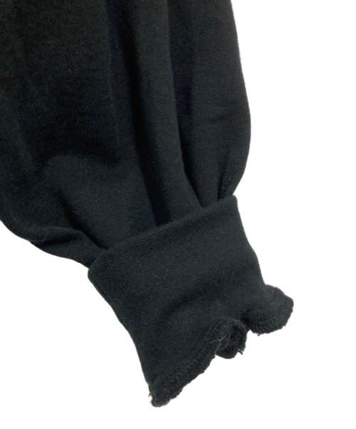 LIMI feu（リミフゥ）LIMI feu (リミフゥ) 40/2 COTTON REMOVABLE SLEEVE LONGPARKER ブラック サイズ:2の古着・服飾アイテム