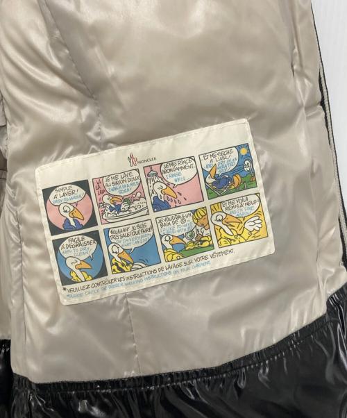 MONCLER（モンクレール）MONCLER (モンクレール) QUINCY ダウンジャケット ブラック サイズ:1の古着・服飾アイテム