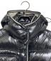 中古・古着 MONCLER (モンクレール) QUINCY ダウンジャケット ブラック サイズ:1：38000円