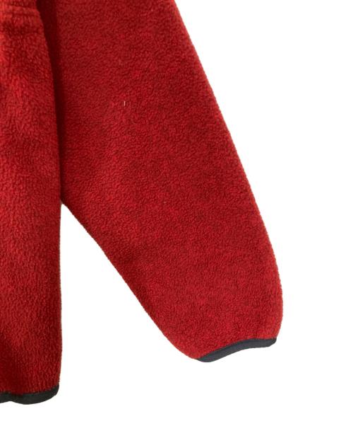 Patagonia（パタゴニア）Patagonia (パタゴニア) シンチラフリースプルオーバー レッド サイズ:Mの古着・服飾アイテム