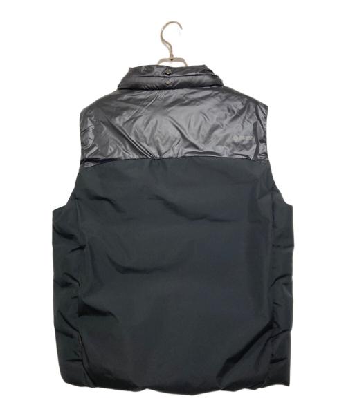 PHENIX（フェニックス）PHENIX (フェニックス) 1PIU1UGUALE3 RELAX (ウノピゥウノウグァーレトレ リラックス) コンビダウンベスト ブラック サイズ:XLの古着・服飾アイテム