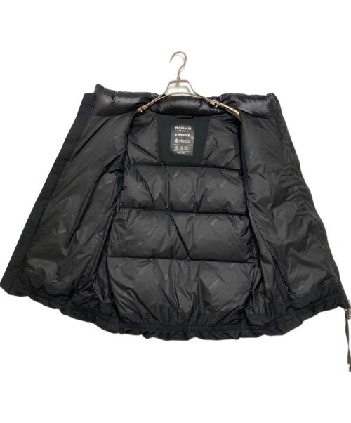 PHENIX（フェニックス）PHENIX (フェニックス) 1PIU1UGUALE3 RELAX (ウノピゥウノウグァーレトレ リラックス) コンビダウンベスト ブラック サイズ:XLの古着・服飾アイテム