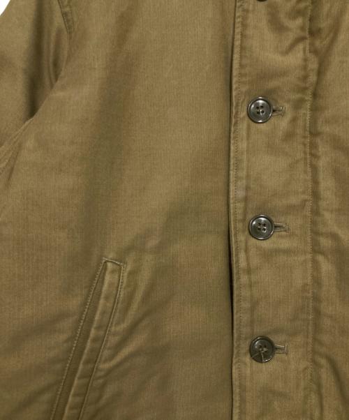 BUZZ RICKSON'S（バズリクソンズ）BUZZ RICKSON'S (バズリクソンズ) デッキジャケット カーキ サイズ:Mの古着・服飾アイテム