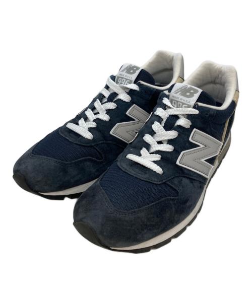 NEW BALANCE（ニューバランス）NEW BALANCE (ニューバランス) 996 ローカットスニーカー ネイビー サイズ:US10.5の古着・服飾アイテム