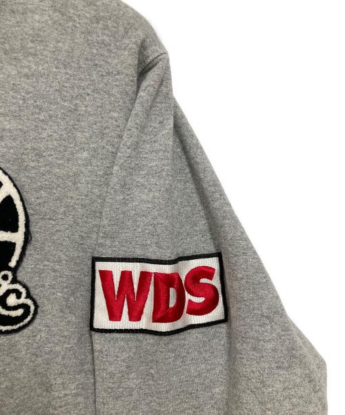 Hysteric Glamour（ヒステリックグラマー）Hysteric Glamour (ヒステリックグラマー) WIND AND SEA (ウィンダンシー) コラボ プルオーバーパーカー グレー サイズ:Lの古着・服飾アイテム