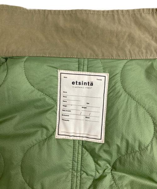 CIAOPANIC TYPY（チャオパニックティピー）CIAOPANIC TYPY (チャオパニックティピー) etsinta (エシンタ) 切替マキシミリタリーコート カーキ サイズ:FREEの古着・服飾アイテム
