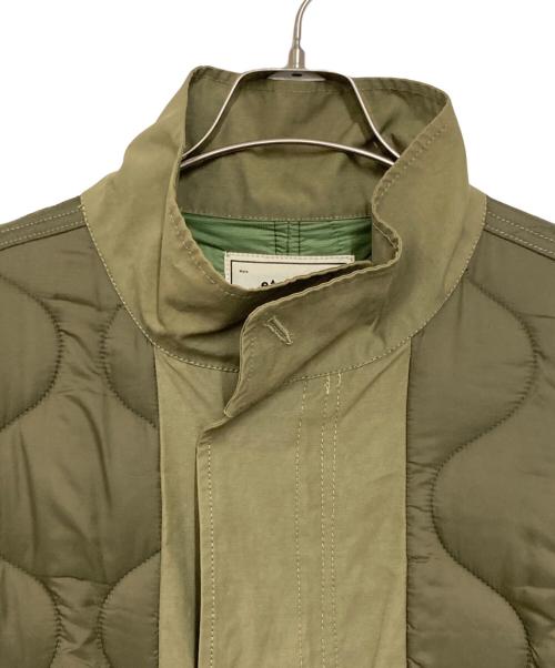 CIAOPANIC TYPY（チャオパニックティピー）CIAOPANIC TYPY (チャオパニックティピー) etsinta (エシンタ) 切替マキシミリタリーコート カーキ サイズ:FREEの古着・服飾アイテム