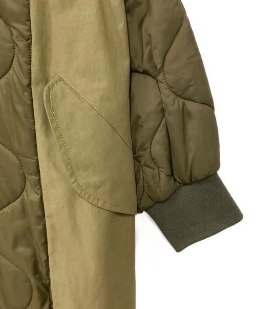 CIAOPANIC TYPY（チャオパニックティピー）CIAOPANIC TYPY (チャオパニックティピー) etsinta (エシンタ) 切替マキシミリタリーコート カーキ サイズ:FREEの古着・服飾アイテム