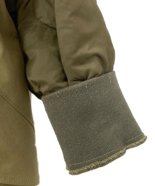 CIAOPANIC TYPY（チャオパニックティピー）CIAOPANIC TYPY (チャオパニックティピー) etsinta (エシンタ) 切替マキシミリタリーコート カーキ サイズ:FREEの古着・服飾アイテム