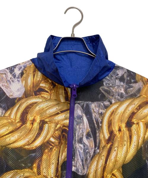 PHENOMENON（フェノメノン）PHENOMENON (フェノメノン) リバーシブルナイロンジャケット ブルー×イエロー×ピンク サイズ:Ｍの古着・服飾アイテム
