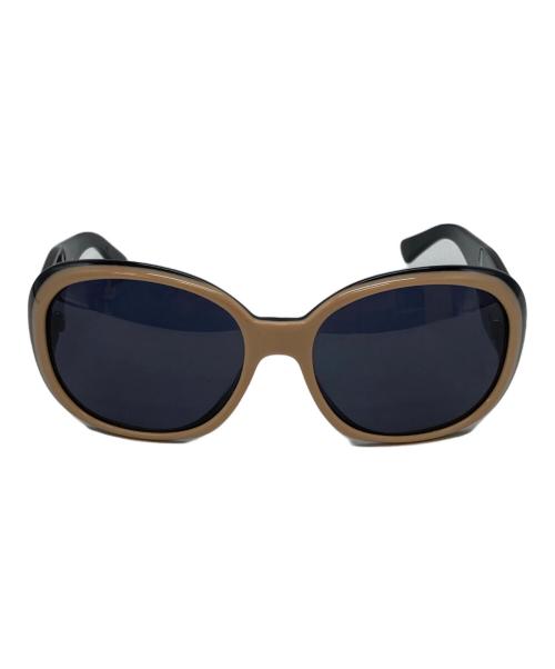 CHANEL（シャネル）CHANEL (シャネル) カメリア サングラス ベージュ×ブラック サイズ:56□16-130の古着・服飾アイテム