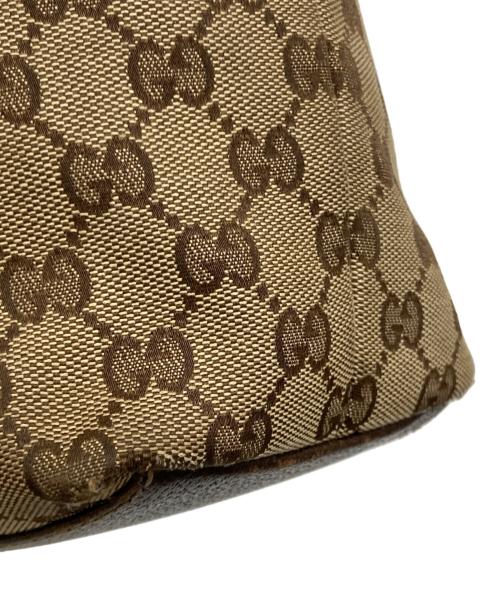 GUCCI（グッチ）GUCCI (グッチ) トートバッグ ベージュ×ブラウンの古着・服飾アイテム