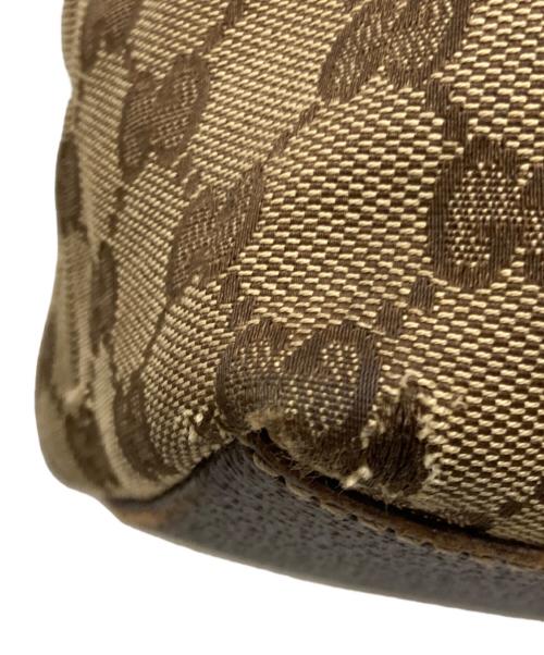 GUCCI（グッチ）GUCCI (グッチ) トートバッグ ベージュ×ブラウンの古着・服飾アイテム