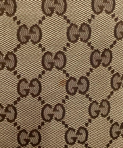 GUCCI（グッチ）GUCCI (グッチ) トートバッグ ベージュ×ブラウンの古着・服飾アイテム