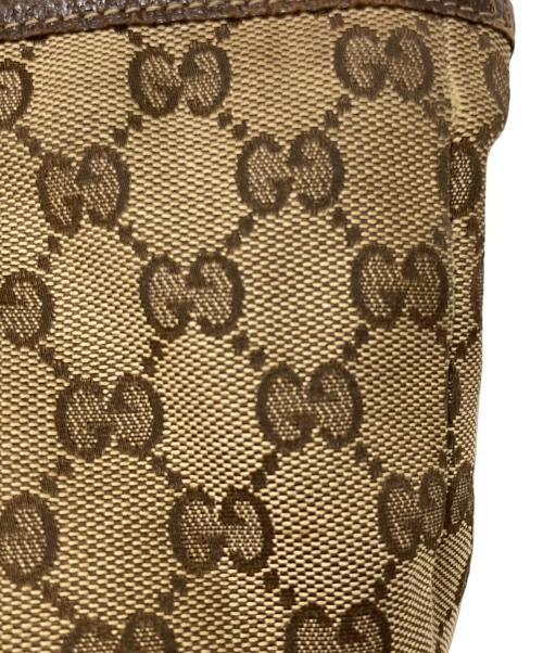 GUCCI（グッチ）GUCCI (グッチ) トートバッグ ベージュ×ブラウンの古着・服飾アイテム