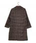 MONKEY TIME (モンキータイム) MS MELTON OVER SIZED COAT ブラウン×グレー サイズ:Ｍ：7000円