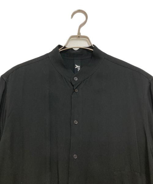 GROUND Y（グラウンドワイ）GROUND Y (グラウンドワイ) Front left twist Long shirt ブラック サイズ:3の古着・服飾アイテム