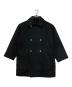 FRAMeWORK（フレームワーク）の古着「Super 100ダブルクロスPコート」｜ブラック