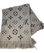 LOUIS VUITTONルイ ヴィトン）の古着「エシャルプロゴマニア マフラー」｜グレージュ