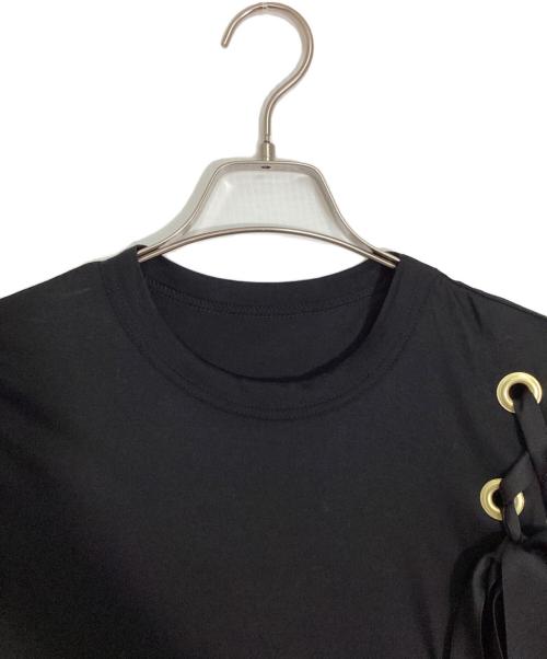 sacai（サカイ）sacai (サカイ) アシンメトリーカットソー ブラック サイズ:2の古着・服飾アイテム