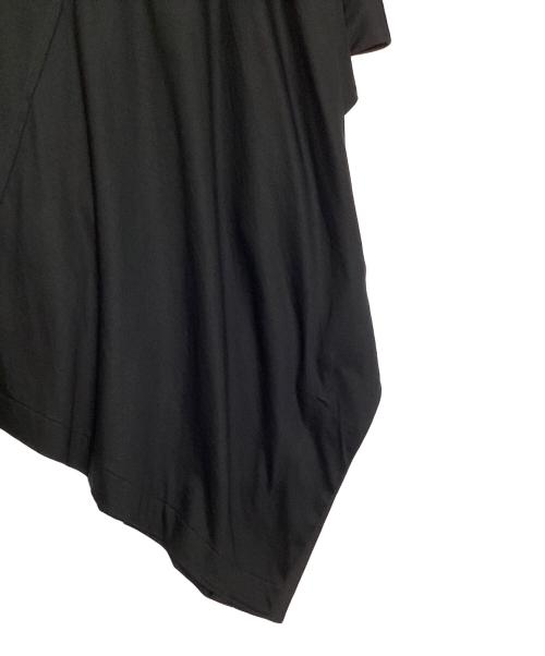 sacai（サカイ）sacai (サカイ) アシンメトリーカットソー ブラック サイズ:2の古着・服飾アイテム
