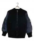 MONCLERモンクレール）の古着「MAGLIONE TRICOT CARDIGAN」｜ネイビー