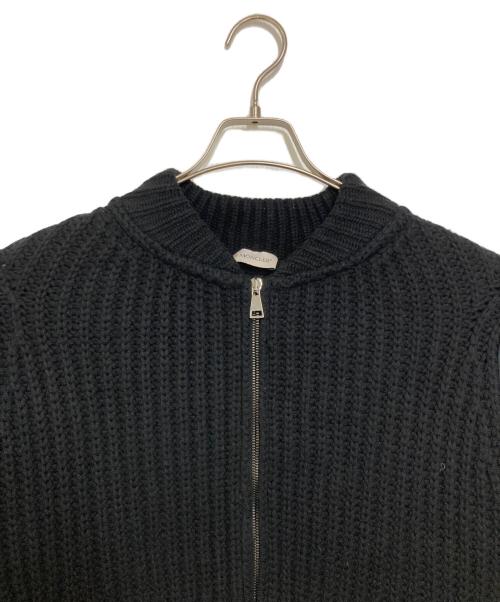 MONCLER（モンクレール）MONCLER (モンクレール) MAGLIONE TRICOT CARDIGAN ネイビー サイズ:Ｓの古着・服飾アイテム