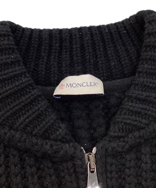MONCLER（モンクレール）MONCLER (モンクレール) MAGLIONE TRICOT CARDIGAN ネイビー サイズ:Ｓの古着・服飾アイテム