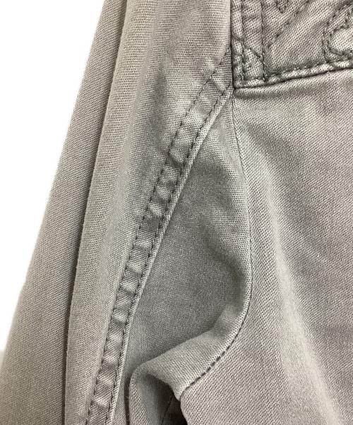 LOUIS VUITTON（ルイ ヴィトン）LOUIS VUITTON (ルイ ヴィトン) モノグラムキルティングシャツ グレー サイズ:34の古着・服飾アイテム