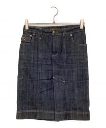 LOUIS VUITTON（ルイ ヴィトン）の古着「デニムスカート」｜インディゴ
