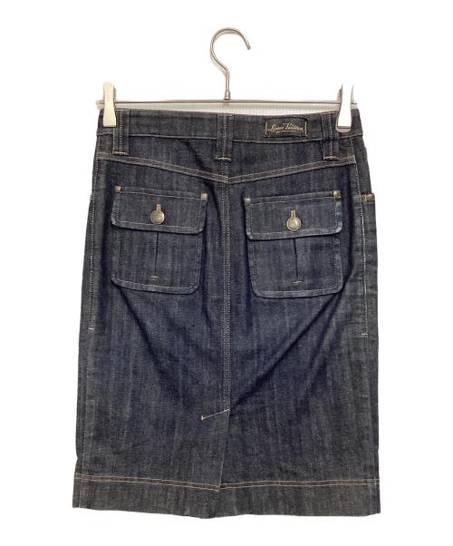 LOUIS VUITTON（ルイ ヴィトン）LOUIS VUITTON (ルイ ヴィトン) デニムスカート インディゴ サイズ:34の古着・服飾アイテム
