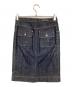 LOUIS VUITTON (ルイ ヴィトン) デニムスカート インディゴ サイズ:34：12000円