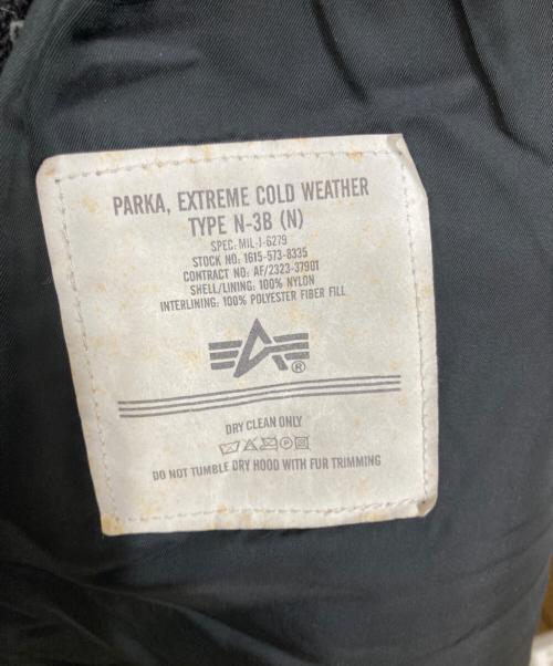 ALPHA（アルファ）ALPHA (アルファ) TYPE N-3B コート ブラック サイズ:XLの古着・服飾アイテム