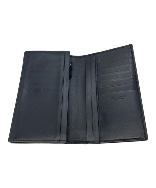 BVLGARI（ブルガリ）BVLGARI (ブルガリ) スカリエ マン 長財布 ブラックの古着・服飾アイテム