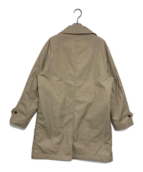 THE NORTHFACE PURPLELABEL（ザ・ノースフェイス パープルレーベル）THE NORTHFACE PURPLELABEL (ザ・ノースフェイス パープルレーベル) BEAMS (ビームス) 別注 比翼ステンカラーコート ベージュ サイズ:Mの古着・服飾アイテム