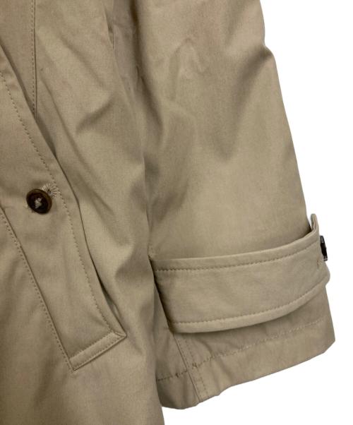 THE NORTHFACE PURPLELABEL（ザ・ノースフェイス パープルレーベル）THE NORTHFACE PURPLELABEL (ザ・ノースフェイス パープルレーベル) BEAMS (ビームス) 別注 比翼ステンカラーコート ベージュ サイズ:Mの古着・服飾アイテム