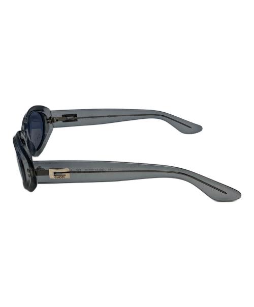 GUCCI（グッチ）GUCCI (グッチ) オーバルサングラス グレー サイズ:51□20の古着・服飾アイテム