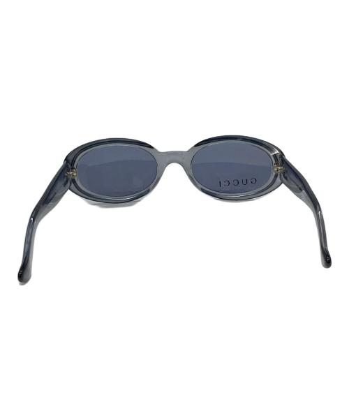 GUCCI（グッチ）GUCCI (グッチ) オーバルサングラス グレー サイズ:51□20の古着・服飾アイテム