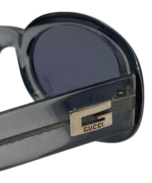 GUCCI（グッチ）GUCCI (グッチ) オーバルサングラス グレー サイズ:51□20の古着・服飾アイテム