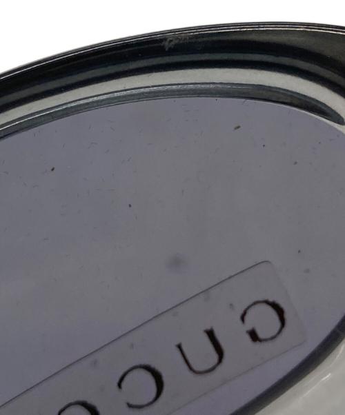 GUCCI（グッチ）GUCCI (グッチ) オーバルサングラス グレー サイズ:51□20の古着・服飾アイテム