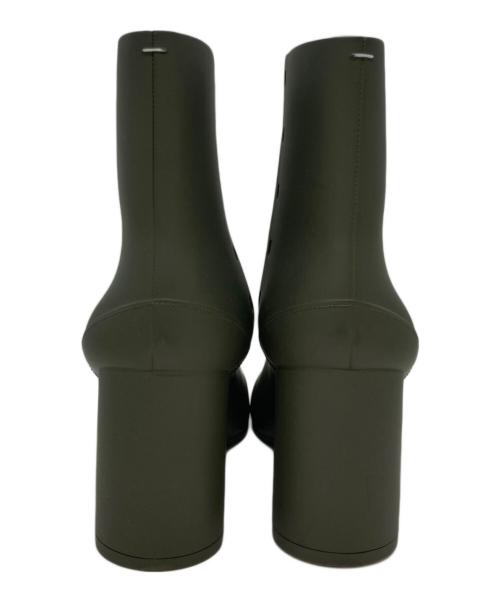 Maison Margiela（メゾンマルジェラ）Maison Margiela (メゾンマルジェラ) ラバー足袋ブーツ グリーン サイズ:39の古着・服飾アイテム