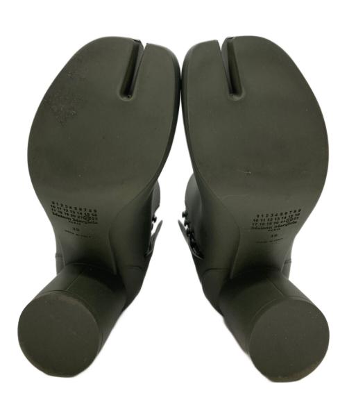 Maison Margiela（メゾンマルジェラ）Maison Margiela (メゾンマルジェラ) ラバー足袋ブーツ グリーン サイズ:39の古着・服飾アイテム