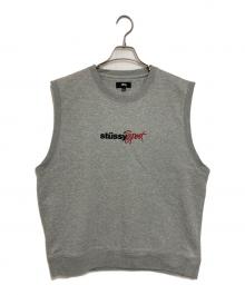 stussy（ステューシー）の古着「SPORT FLEECE VEST」｜グレー