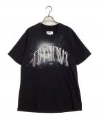 doubletダブレット）の古着「NOT ANNIVERSARY EMBROIDERY T-SHIRT」｜ブラック