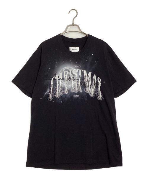 doublet（ダブレット）doublet (ダブレット) NOT ANNIVERSARY EMBROIDERY T-SHIRT ブラック サイズ:Mの古着・服飾アイテム