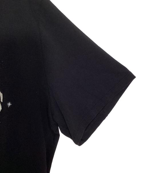 doublet（ダブレット）doublet (ダブレット) NOT ANNIVERSARY EMBROIDERY T-SHIRT ブラック サイズ:Mの古着・服飾アイテム