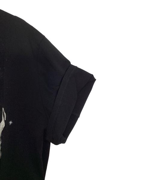 doublet（ダブレット）doublet (ダブレット) NOT ANNIVERSARY EMBROIDERY T-SHIRT ブラック サイズ:Mの古着・服飾アイテム